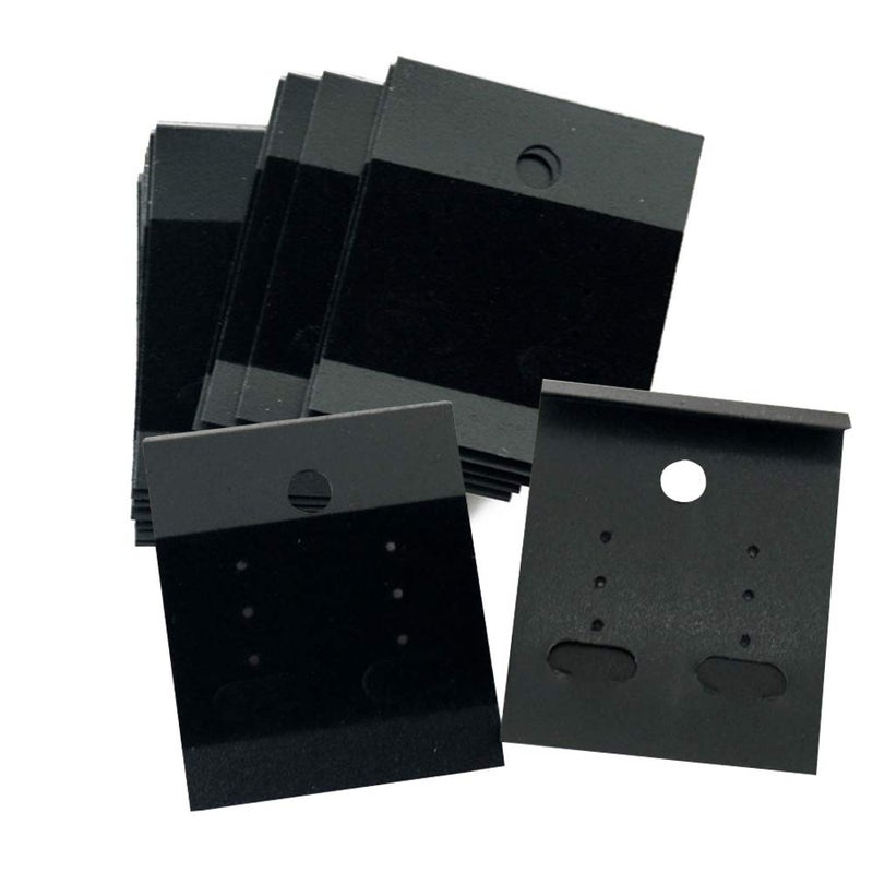 LGEGE 100 Pcs Black Earring Jewelry Display Hanging Cards Jewelry Trays Other Jewelry Accessories - Image 1